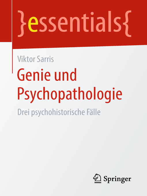 Title details for Genie und Psychopathologie by Viktor Sarris - Available